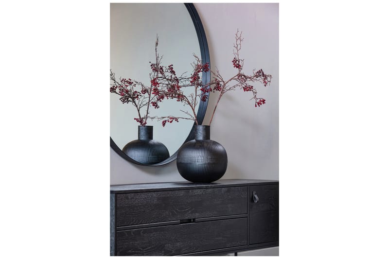 Tiscar Vase - Sort - Blomstervase - Dekoration - Vaser