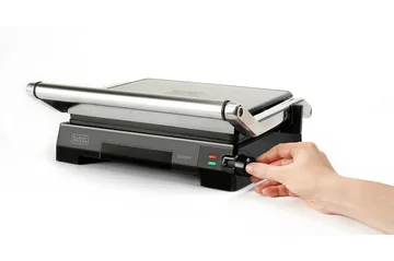 Bordgrill Black+Decker Temp Control 2200W Børstet Stål - Grå - Have - Grill - Øvrige griller - Bærbare griller & campinggriller