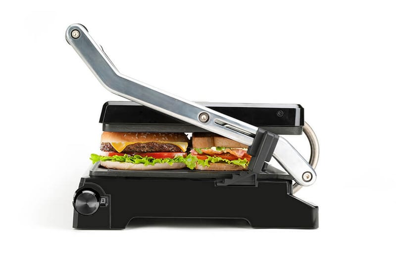 Bordgrill Black+Decker Temp Control 2200W Børstet Stål - Grå - Have - Grill - Øvrige griller - Bærbare griller & campinggriller