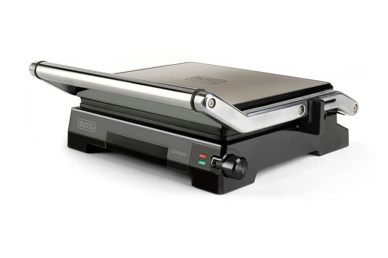Bordgrill Black+Decker Temp Control 2200W Børstet Stål, Grå