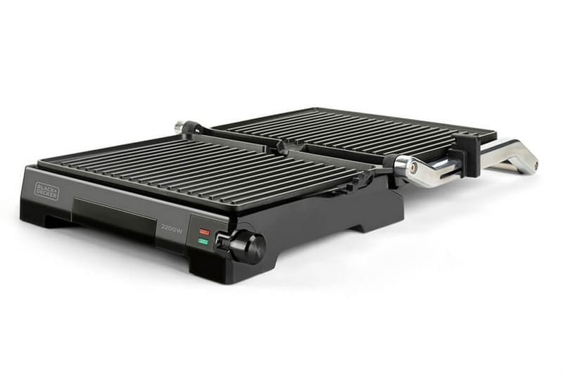 Bordgrill Black+Decker Temp Control 2200W Børstet Stål - Grå - Have - Grill - Øvrige griller - Bærbare griller & campinggriller
