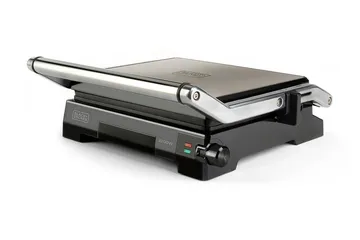 Bordgrill Black+Decker Temp Control 2200W Børstet Stål - Grå - Have - Grill - Øvrige griller - Bærbare griller & campinggriller