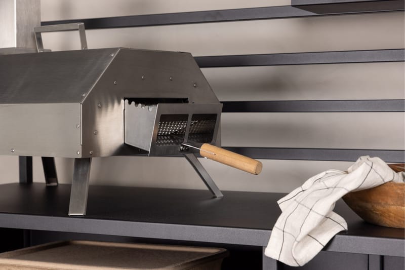 Hamnå Pizzagrill - Sølv - Have - Grill - Øvrige griller - Pizzaovne & træfyrede ovne