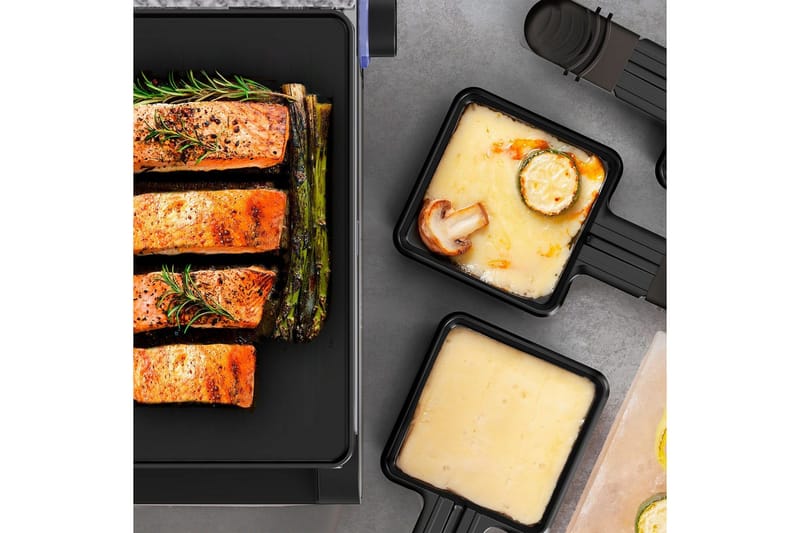 Raclettegrill Black+Decker - Sølv - Have - Grill - Øvrige griller - Racletter