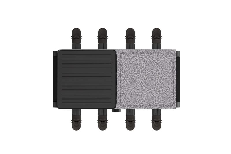 Raclettegrill Black+Decker - Sølv - Have - Grill - Øvrige griller - Racletter