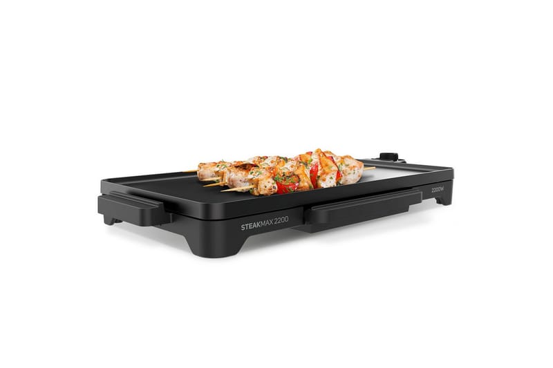Elektrisk Stegeplade Taurus Steakmax 2200 - Sort - Have - Grill - Grill tilbehør