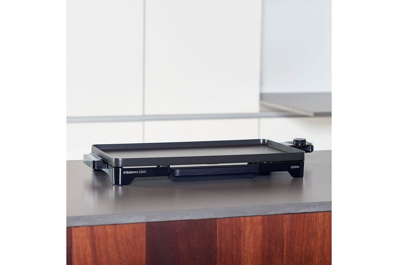 Elektrisk Stegeplade Taurus Steakmax 2200 - Sort - Have - Grill - Grill tilbehør