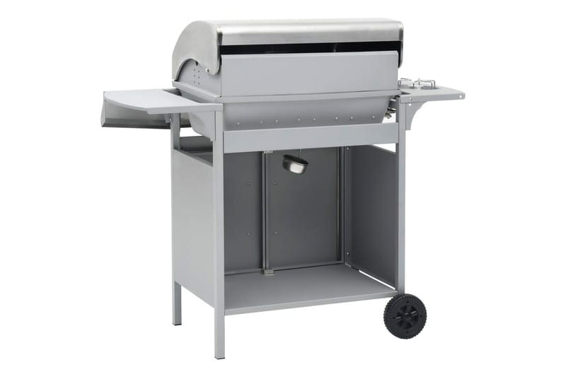 gasgrill 4+1 grillzoner rustfrit stål sølvfarvet - Sølv - Have - Grill - Gasgrille