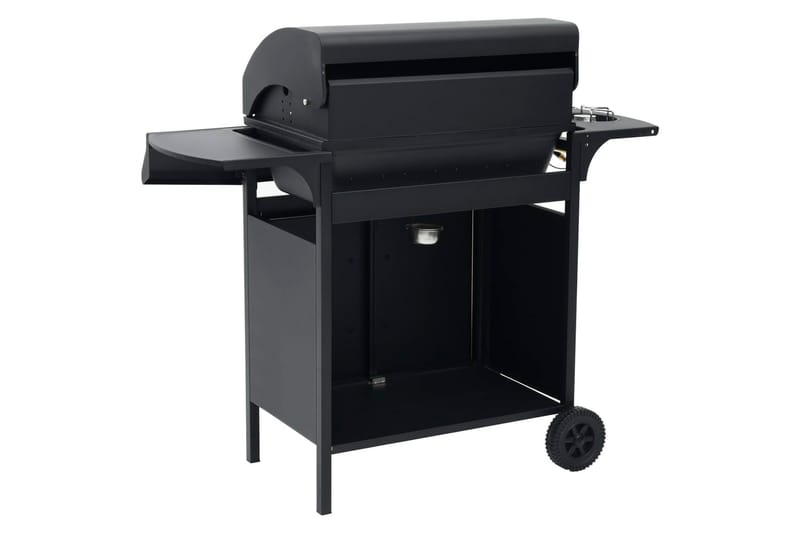 gasgrill 4+1 grillzoner stål sort - Sort - Have - Grill - Gasgrille