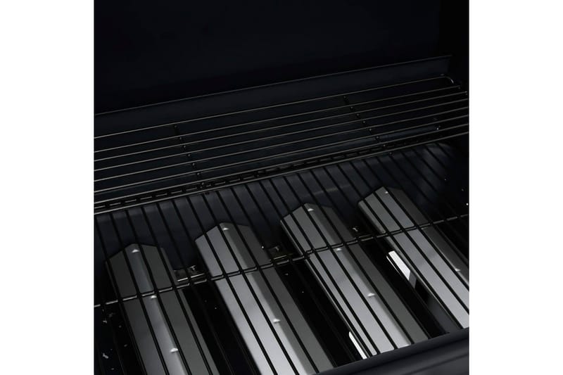 gasgrill 4+1 grillzoner stål sort - Sort - Have - Grill - Gasgrille