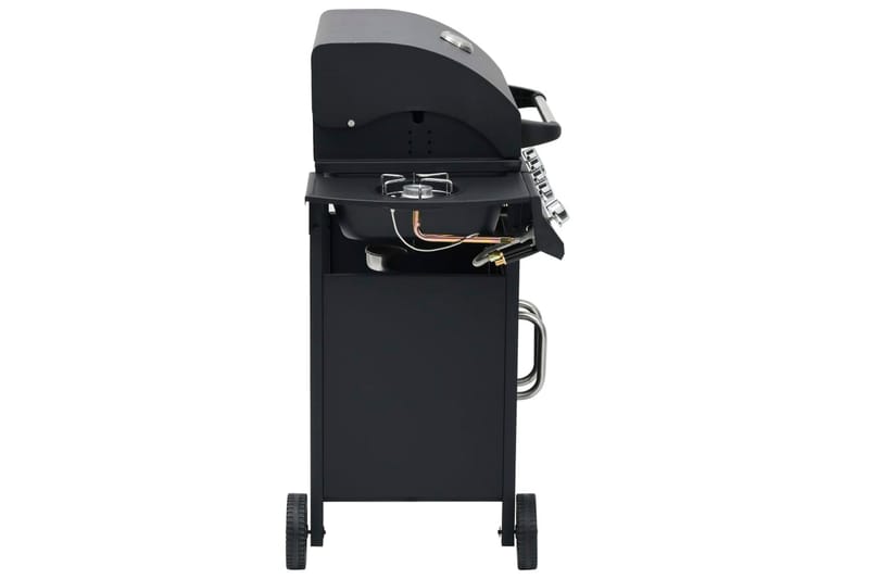 gasgrill 4+1 grillzoner stål sort - Sort - Have - Grill - Gasgrille