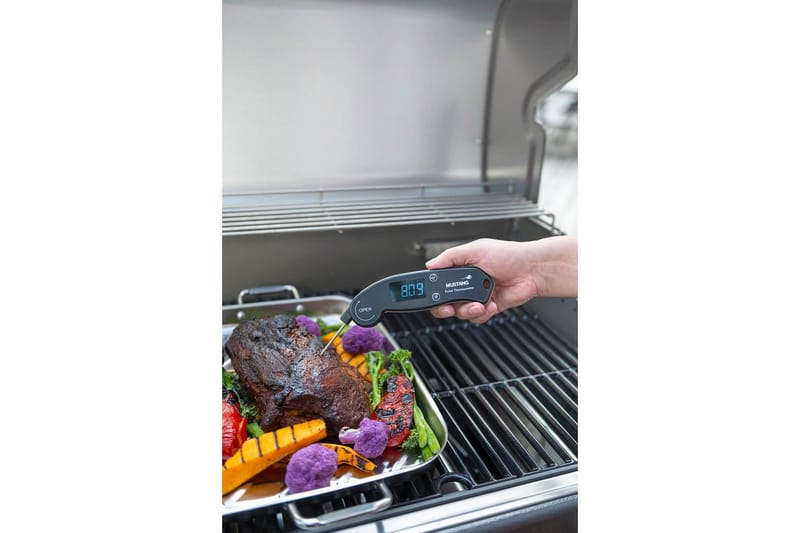Digital Termometer Mustang Sammenklappelig - Have - Grill - Grill tilbehør - Grilltermometer