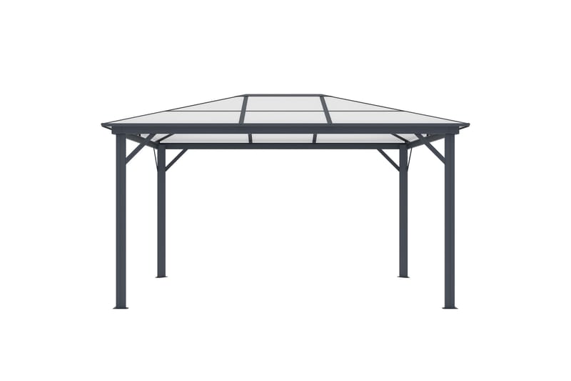Fornorth Pavillon 300x395x251 cm - Mørk Grå - Havemøbler - Solafskærmning - Havepavilloner