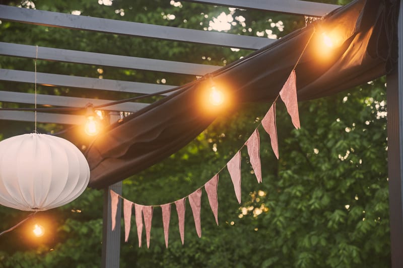 Fritstående pergola med sammenklappeligt tag til terrasse og have 4x3 - Sort / Aluminium - Havemøbler - Solafskærmning - Pergola