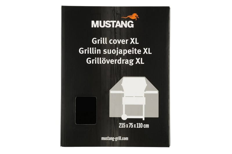 Grillovertræk Mustang - Sort - Have - Grill - Grill tilbehør - Grillovertræk