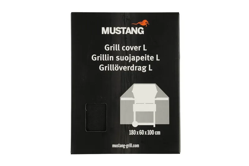 Grillovertræk Mustang - Sort - Have - Grill - Grill tilbehør - Grillovertræk