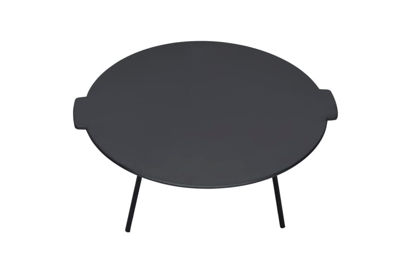 grillplade 44 cm støbejern - Sort - Have - Grill - Grill tilbehør