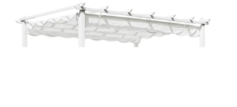 Hillerstorp Skanör Pergolatag 300 x 400 cm, Hvid