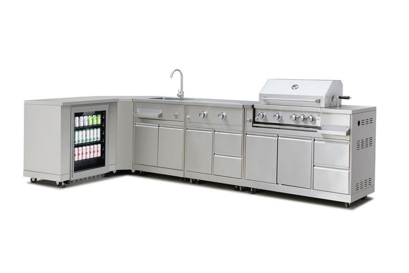 Inox Range - Modul med sidebrænder - Myoutdoorkitchen - Have - Grill - Grill tilbehør