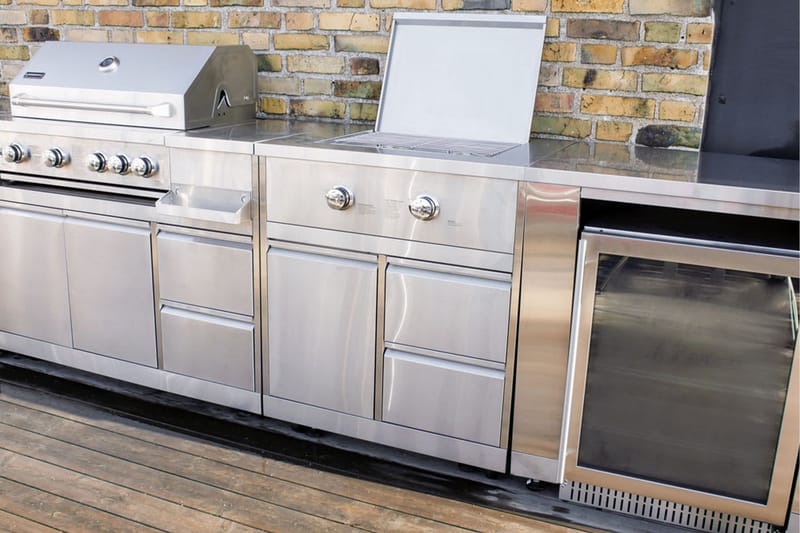 Inox Range - Modul med sidebrænder - Myoutdoorkitchen - Have - Grill - Grill tilbehør