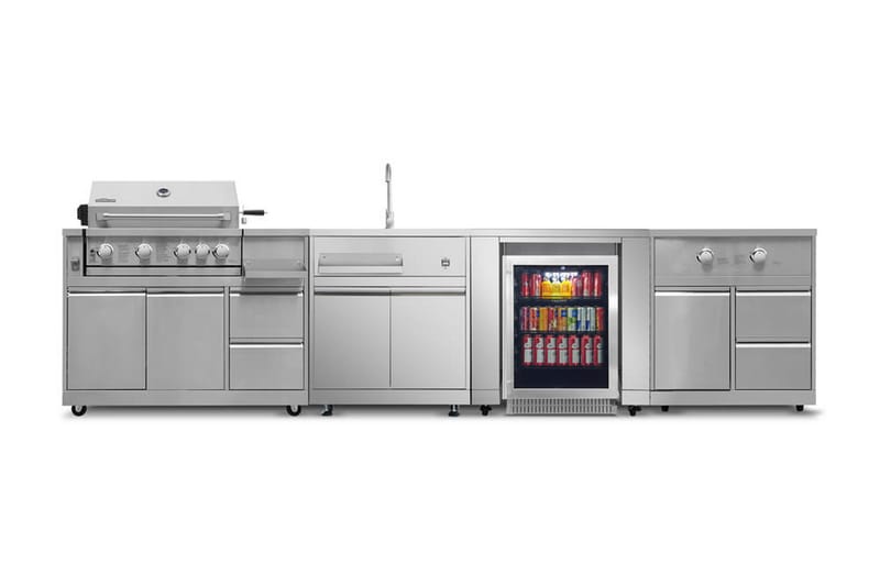 Inox Range - Modul med sidebrænder - Myoutdoorkitchen - Have - Grill - Grill tilbehør