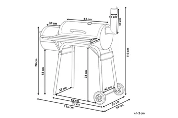 Kolgrill Beliani Katla Black - Have - Grill - Grill tilbehør