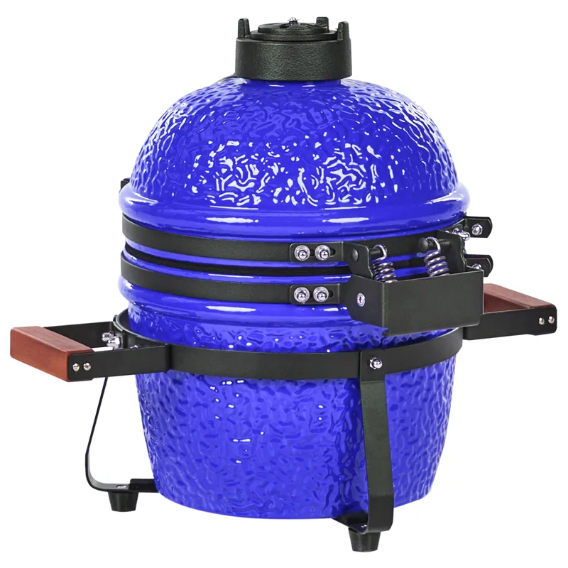 Kamado kulgrill keramik - Blå - Have - Grill - Kulgrille - Kuglegriller
