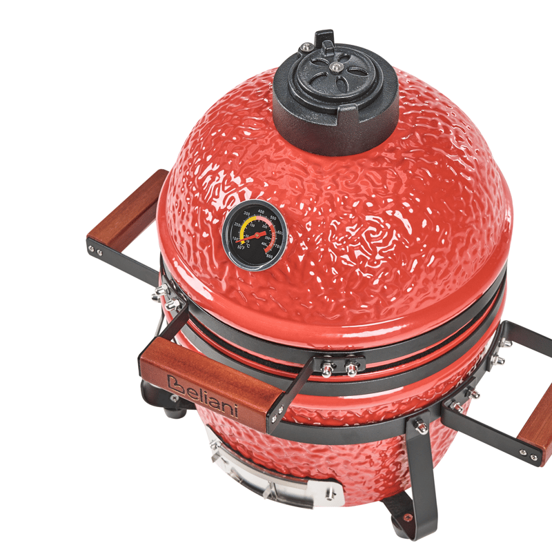 Kamado kulgrill keramik - Rød - Have - Grill - Kulgrille - Kuglegriller