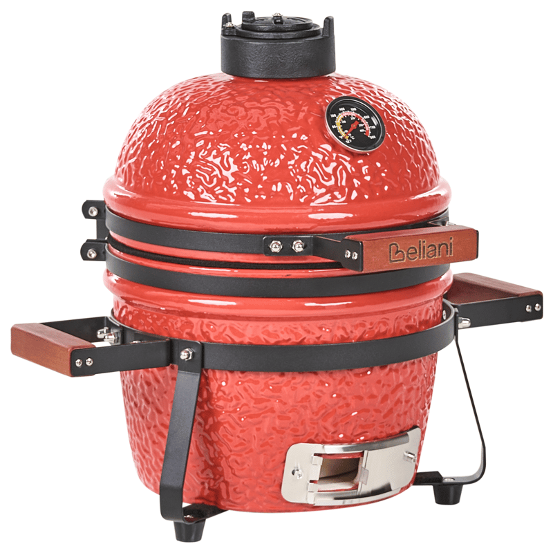 Kamado kulgrill keramik - Rød - Have - Grill - Kulgrille - Kuglegriller