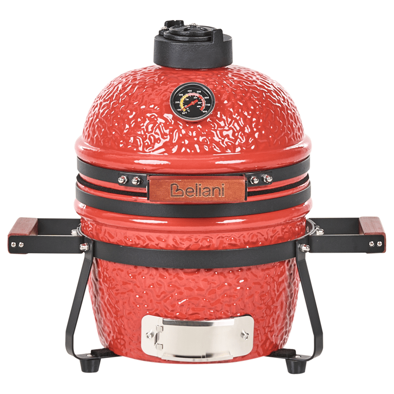 Kamado kulgrill keramik - Rød - Have - Grill - Kulgrille - Kuglegriller