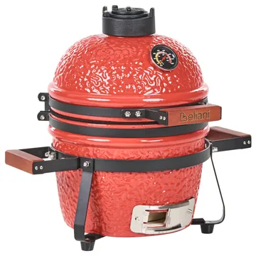 Kamado kulgrill keramik - Rød - Have - Grill - Kulgrille - Kuglegriller