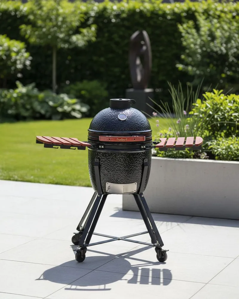 Kulgrill Kamado Keramik - Sort/brun - Have - Grill - Kulgrille - Kuglegriller