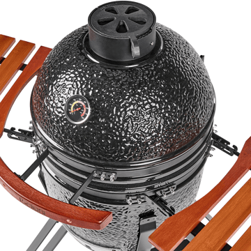 Kulgrill Kamado Keramik - Sort/brun - Have - Grill - Kulgrille - Kuglegriller