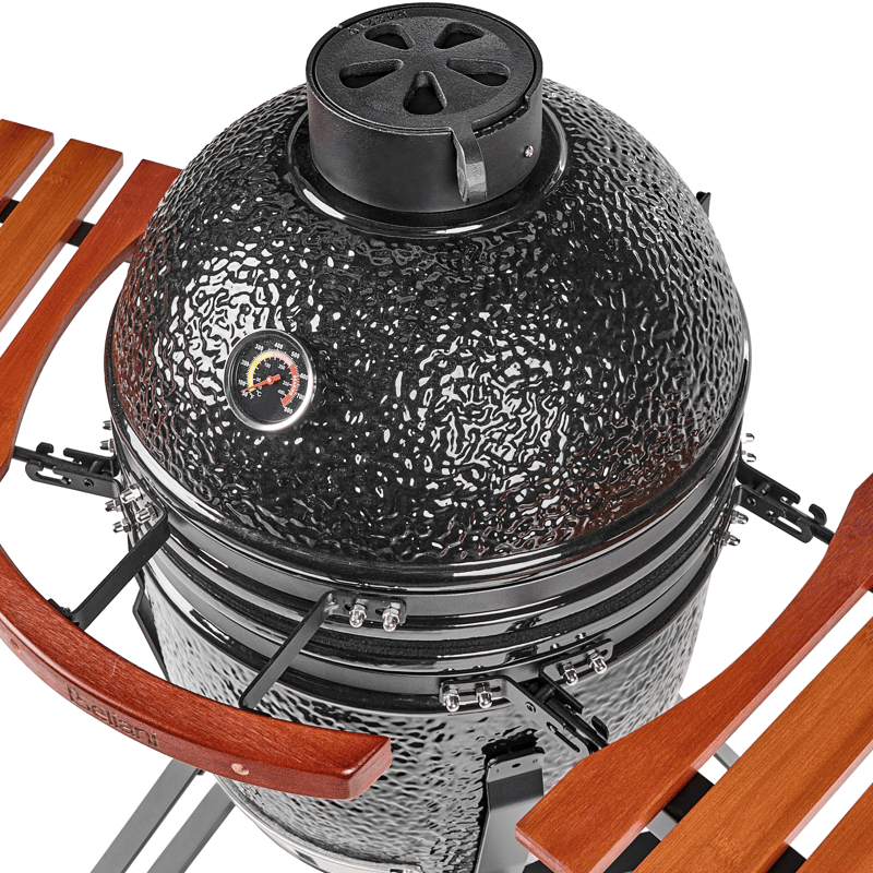Kulgrill Kamado Keramik - Sort/brun - Have - Grill - Kulgrille - Kuglegriller