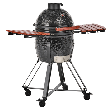 Kulgrill Kamado Keramik - Sort/brun - Have - Grill - Kulgrille - Kuglegriller