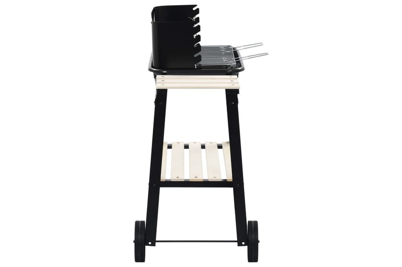 Kulgrill Med Hjul - Sort - Have - Grill - Kulgrille - Kuglegriller