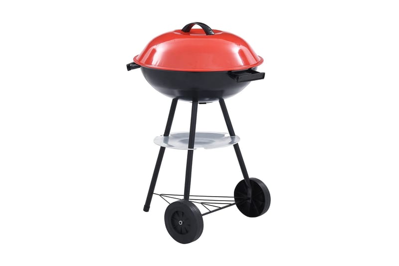 transportabel kulgrill med hjul XXL 44 cm - Flerfarvet - Kuglegriller - Kulgrille