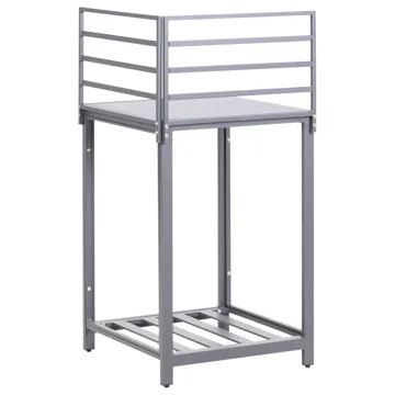 4-delt udekøkken med vask Mirador kunstflet - Grå/Beige - Have - Grill - Udekøkken - Komplette udekøkkener