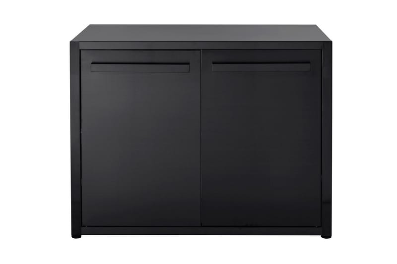 Nordic Line Black Arbejdsbord med Dør 120 cm Sort, MyOutdoorKitchen