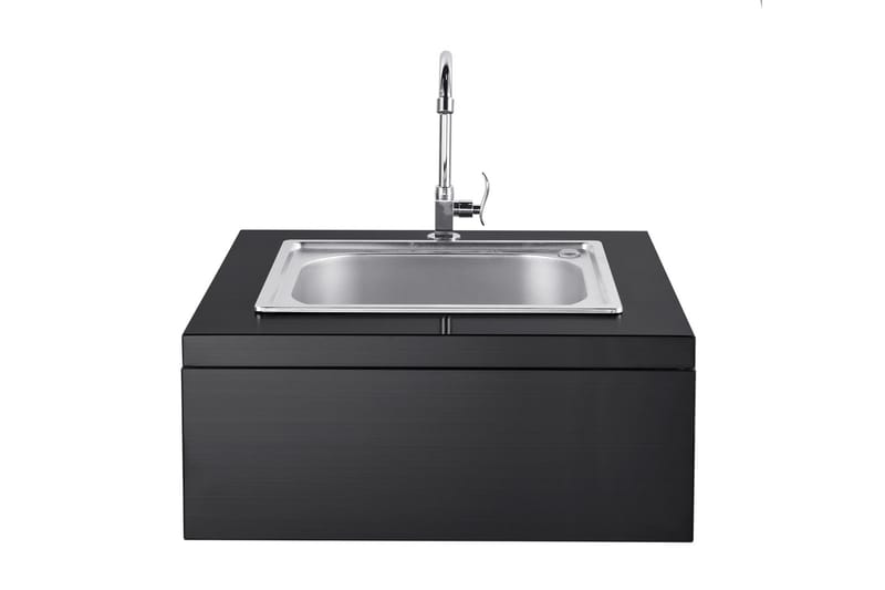 Nordic Line Black Integrerbar Vaskmodul Sort - MyOutdoorKitchen - Have - Grill - Udekøkken - Byg dit eget udekøkken