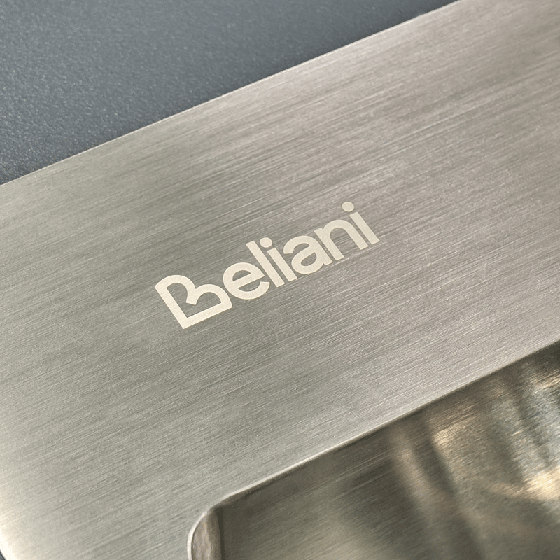 Køkkenø med vask til udendørs brug Brucoli akacietræ - Brun/Grå/Sort/Sølv - Have - Grill - Udekøkken - Komplette udekøkkener