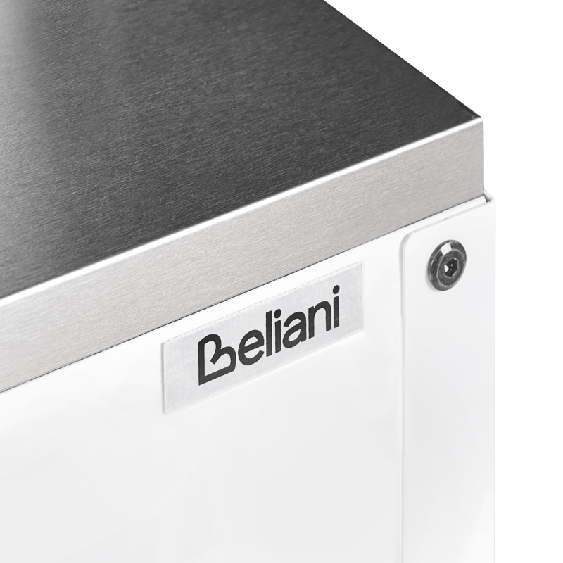 Køkkenskab til udendørs brug Maenza - Hvid/Sølv - Have - Grill - Udekøkken - Komplette udekøkkener