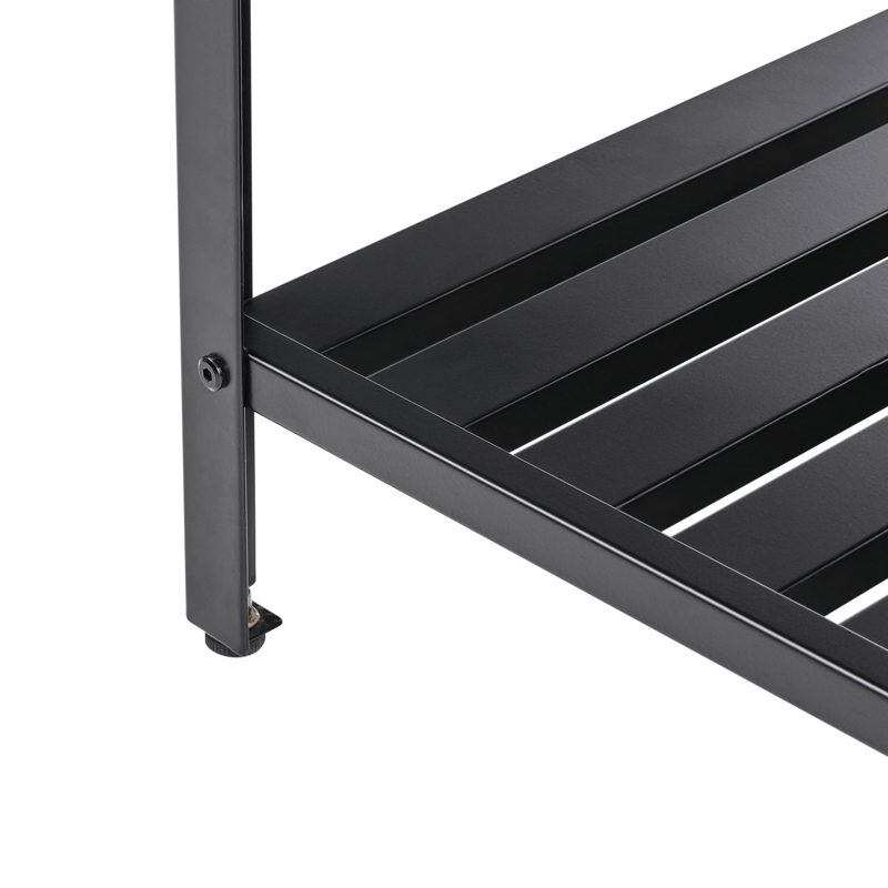 Køkkenskab til udendørs brug Maenza Stål - Sort/Sølv - Have - Grill - Udekøkken - Komplette udekøkkener