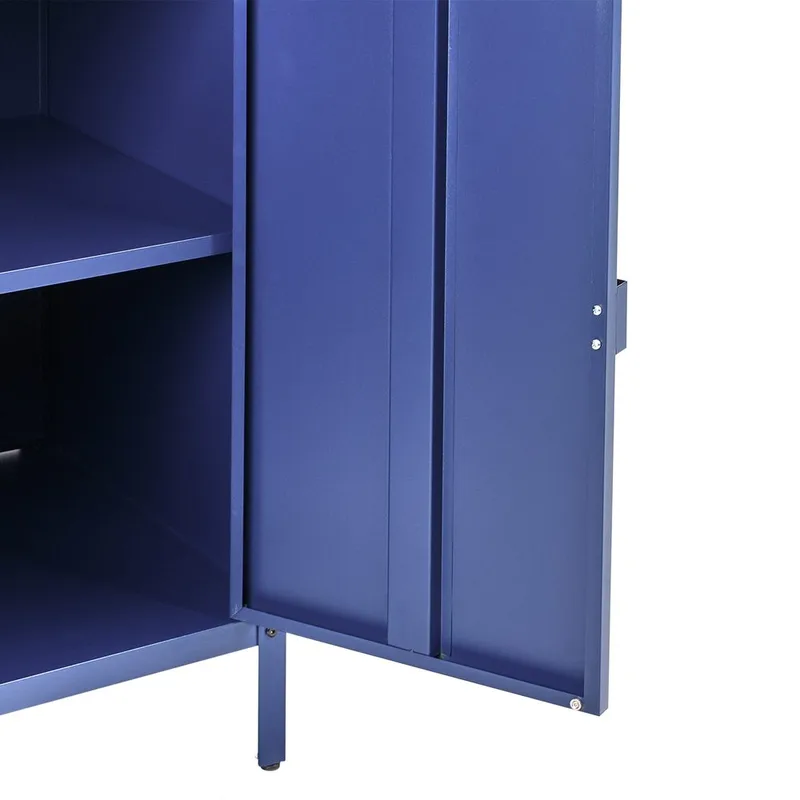 Køkkenskab Vilama - Blå, Sølv - Have - Grill - Udekøkken - Komplette udekøkkener