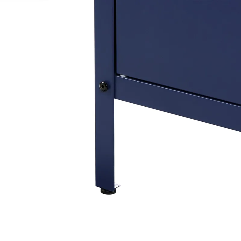 Køkkenskab Vilama - Blå, Sølv - Have - Grill - Udekøkken - Komplette udekøkkener