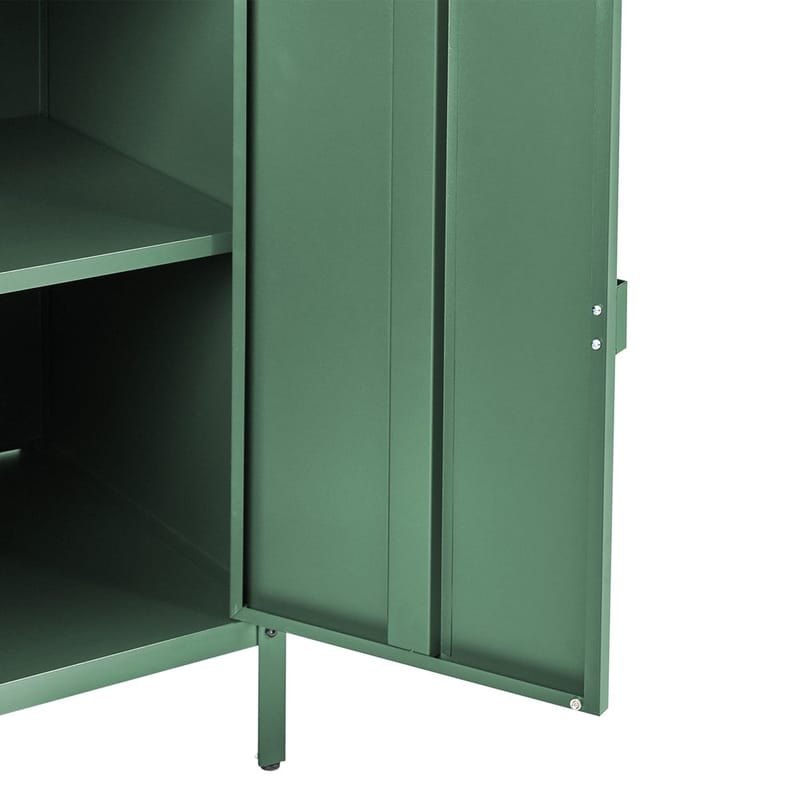 Køkkenskab Vilama - Grøn, Sølv - Have - Grill - Udekøkken - Komplette udekøkkener