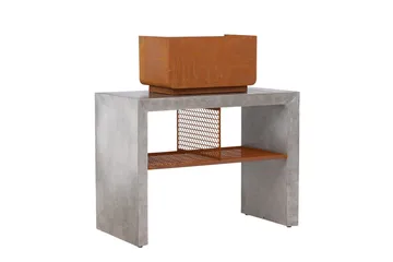 Velas Udekøkken med Grill 120x60 cm - Lysegrå - Have - Grill - Udekøkken - Komplette udekøkkener