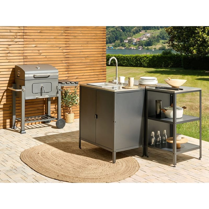 Linten køkkenø Vilama - Have - Grill - Udekøkken - Komplette udekøkkener