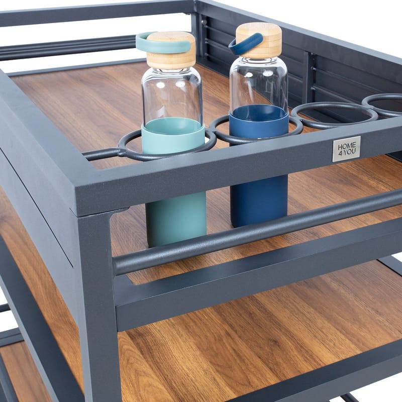 Outdoor Kitchen Module HOME4YOU - Grå - Have - Grill - Udekøkken - Komplette udekøkkener