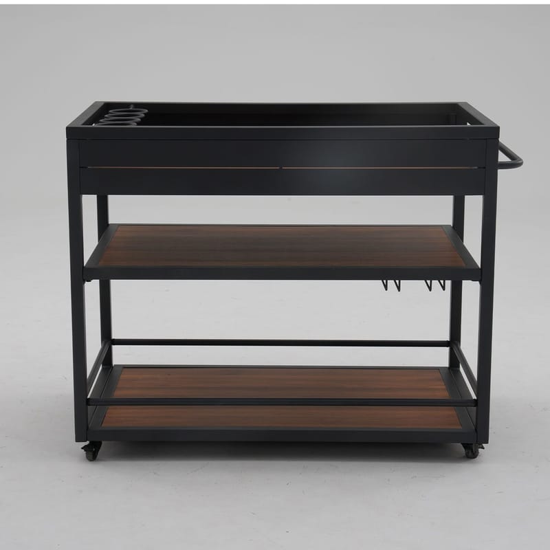 Outdoor Kitchen Module HOME4YOU - Mørkegrå - Have - Grill - Udekøkken - Komplette udekøkkener